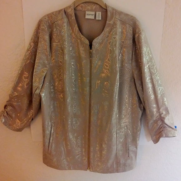 Chico's Zenergy Jackets & Blazers - Chicos Zenergy Zip Front Jacket - Large